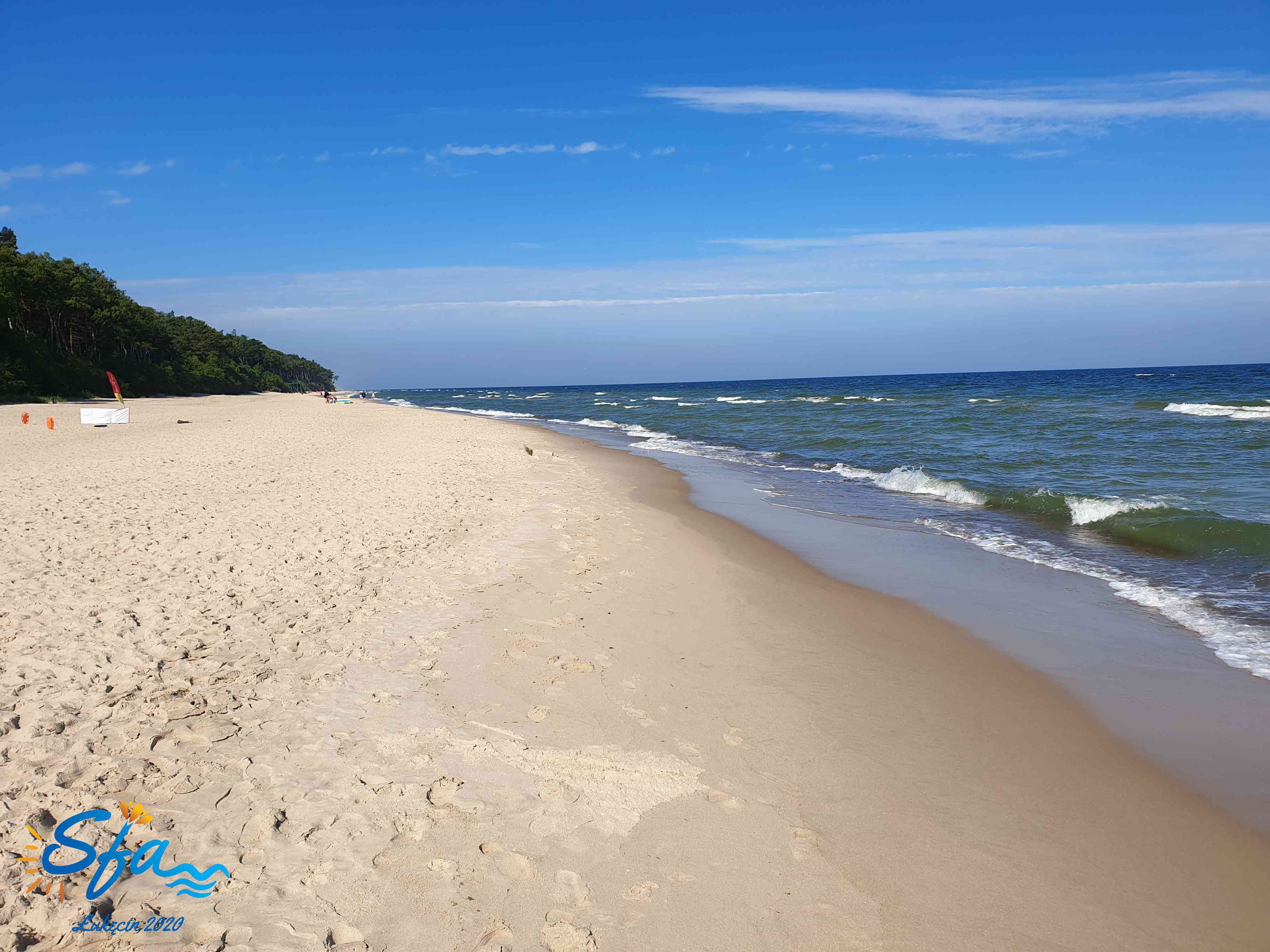 Plaża w Łukęcinie